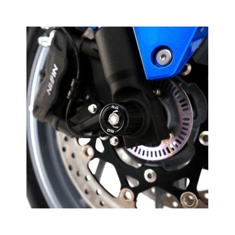 FP0285BK R&G protezioni perno forcella anteriore, KTM 1390 Super Duke R (Evo) '24-KTM 1390 Super Duk