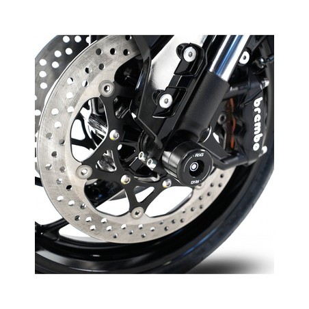 FP0286BK R&G protezioni perno forcella anteriore, Suzuki GSX-S 1000 GX '24-Suzuki GSX GX S 1000 2024
