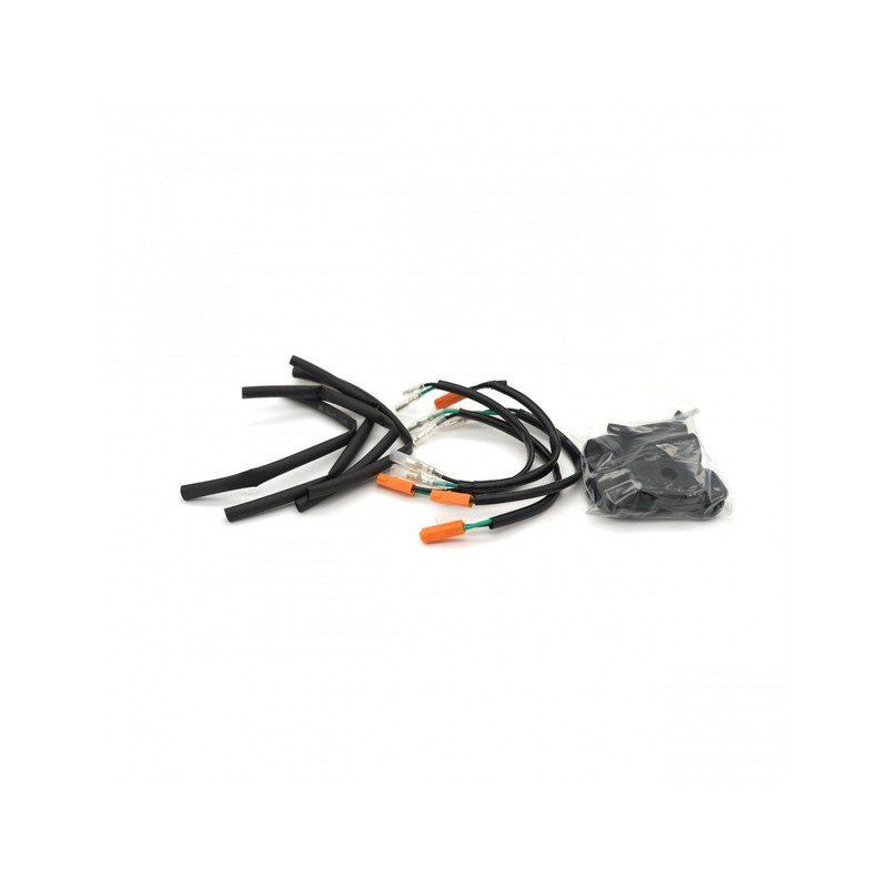 IAS0037BK R&G adattatori per minifrecce (set da 4), Kawasaki Ninja 500 '24- / Z900 '17-'19 (adatto p