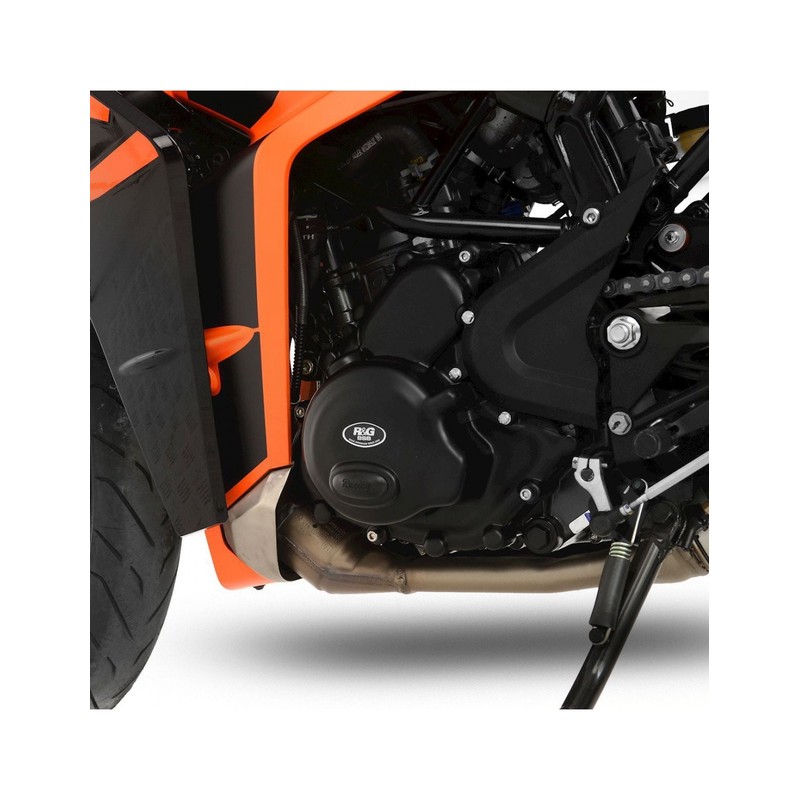 KEC0117R R&G Kit 2 pz cover carter motore per Husqvarna Vitpilen 401, Svartpilen '18-'19 & KTM RC390