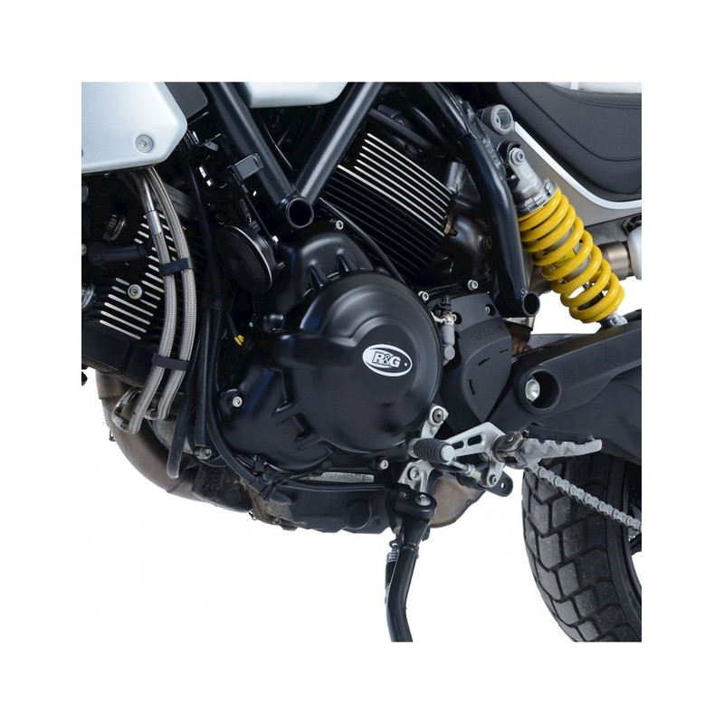 KEC0128BK R&G kit 2 pezzi (ECC0296BK-ECC0272BK) Ducati Scrambler 1100 '18- (frizione meccanica)