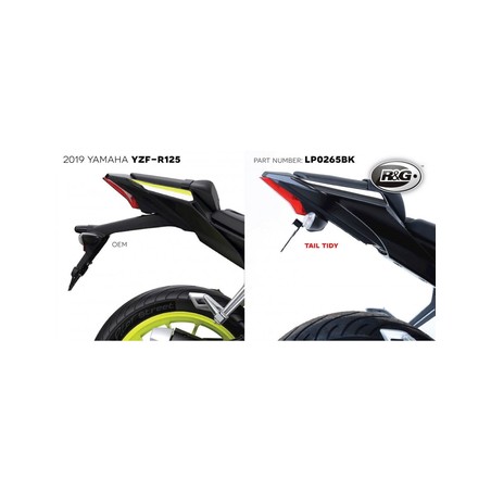 LP0265BK R&G Portatarga, YamahaYamaha YZF R125 2019-2022