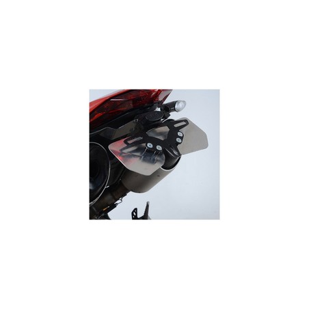 LP0269BK R&G Portatarga, Ducati 950 Hypermotard '19-'20 (non monta con silenziatore DX Termignoni -