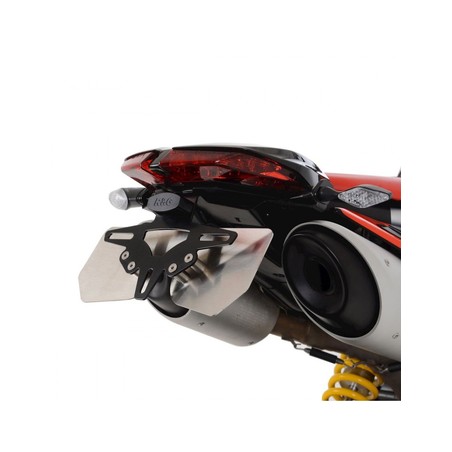 LP0323BK R&G Portatarga, Ducati 950 Hypermotard '21- (non con silenziatore DX Termignoni - vedi LP03