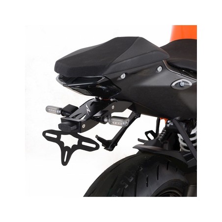 LP0345BK-OR R&G Portatarga, KTM 1290 Super Duke R 2020- (con cover cablaggio Arancione)KTM 1290 Supe