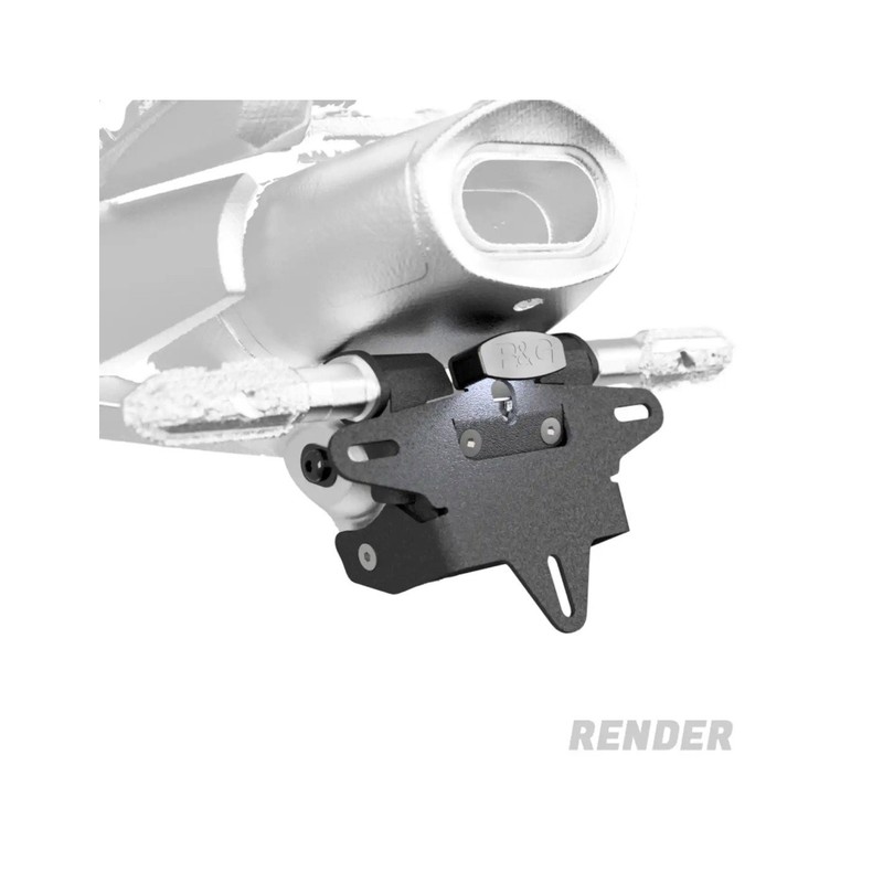 LP0402BK R&G Portatarga per Suzuki GSX-8T '25