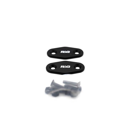 MBP0041BK R&G Placchette coprifori specchietti, Aprilia RS125 '21-Aprilia RS 125 2021