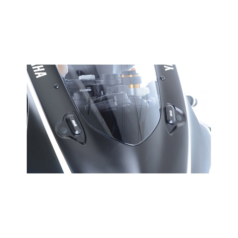 MLG0028BK R&G Protezione leva freno/frizione, Triumph Daytona Moto2 765 - neroTriumph Daytona MOTO2