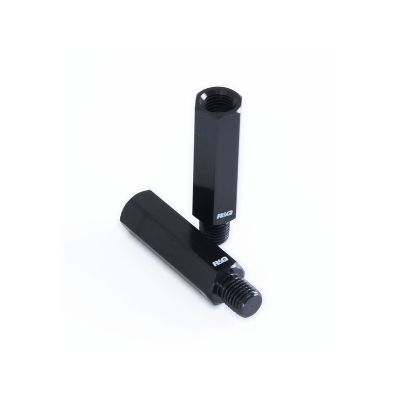 MR0008BK R&G Risers specchietti Kawasaki Z250 SL / Versys X-250/300 / Z400 '19- / Z250 '19- / Suzuki