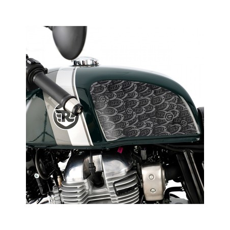 RACEGRIP1402BL R&G kit protezioni serbatoio racing R&G logo Royal Enfield Continental GT 650 '19