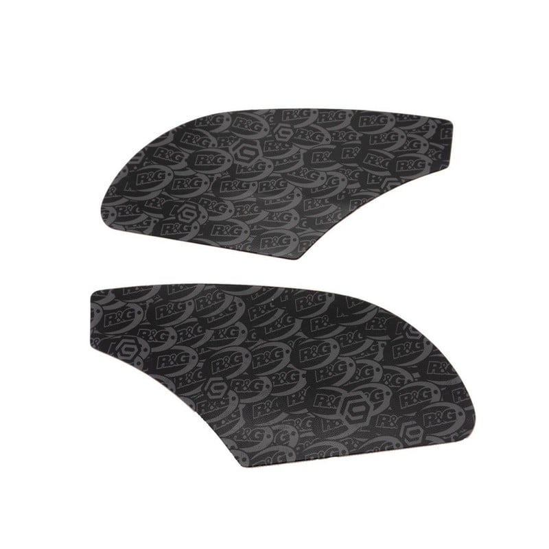 RACEGRIP416BL R&G kit 2 pezzi protezioni serbatoio racing R&G logo -Kawasaki ZX10R '04-'05