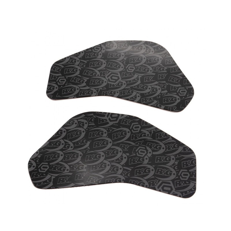 RACEGRIP508BL R&G kit 2 pezzi protezioni serbatoio racing R&G logo -KTM RC 125/200/390 '14-'21