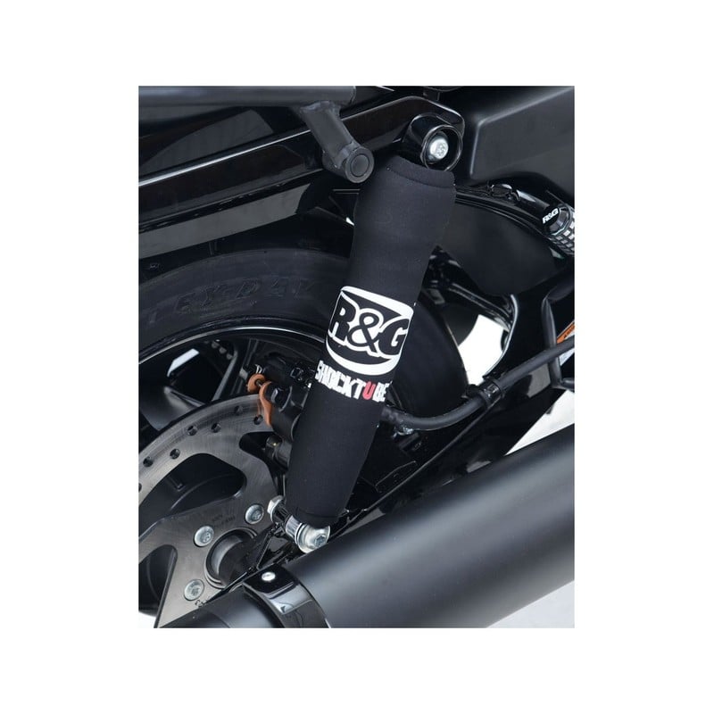 SHOCK50BKPAIR R&G protezione monoamm. 12" x 8" (cp) Yamaha X-MAX 400, Honda SH300I, Honda CBF125 '09