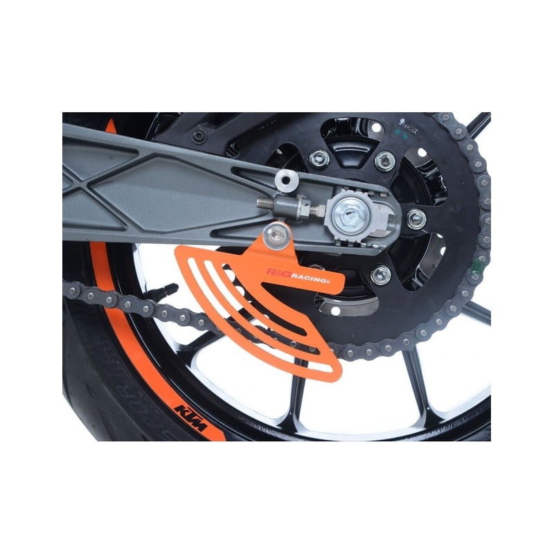 TH0011BK R&G piastra per aggancio cinghie - coppia, Honda CBR250RR '17- - nero