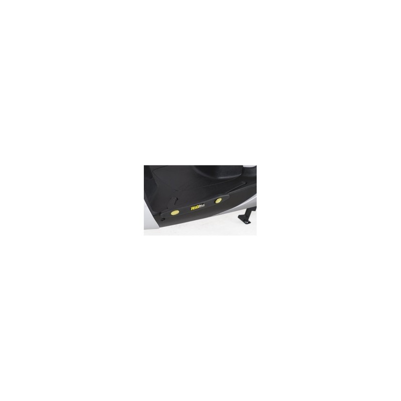 TH0013BK R&G piastra per aggancio cinghie - coppia, HondaHonda Nero CBR RR 1000 2017-2019