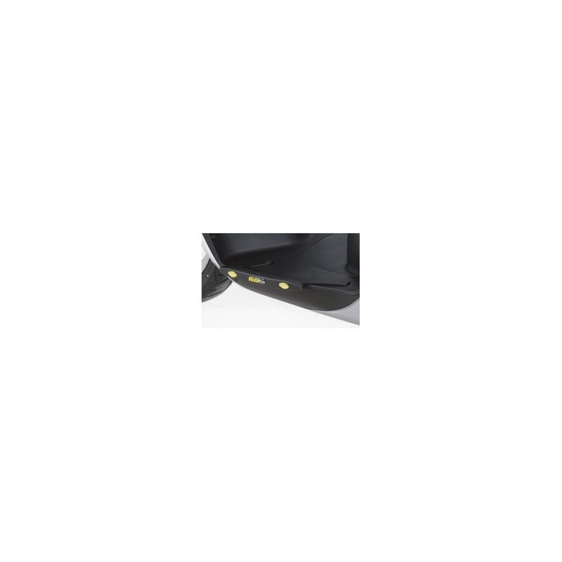 TH0013BK R&G piastra per aggancio cinghie - coppia, Honda CBR1000RR '17-'19 - nero (no SP/SP2)