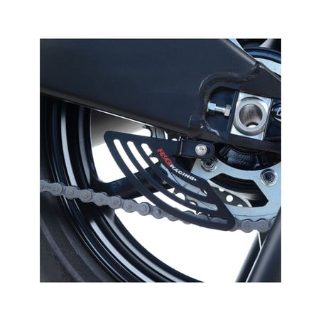 TH0014BK R&G piastra per aggancio cinghie - coppia, KTM RC125 / RC390 '17-'21 - neroKTM 125 RC 2017-