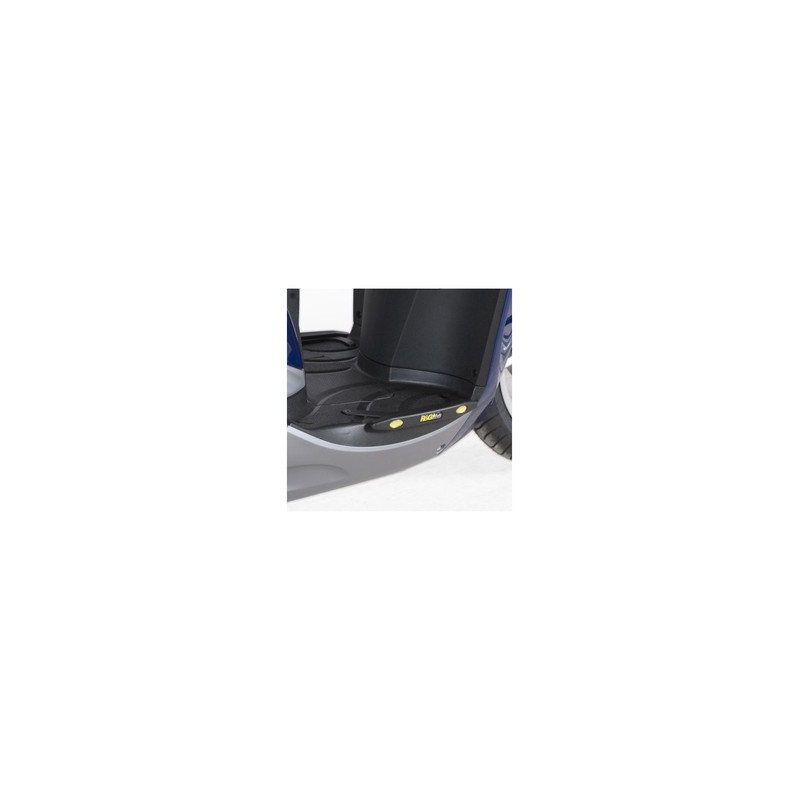 TH0015BK R&G piastra per aggancio cinghie - coppia, MV Agusta F4 1000 '10- / F4RR / F4 RC '15- - ner