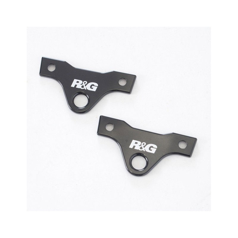 TH0024BK R&G piastra per aggancio cinghie - coppia, KawasakiKawasaki KLR 650 2019-2022