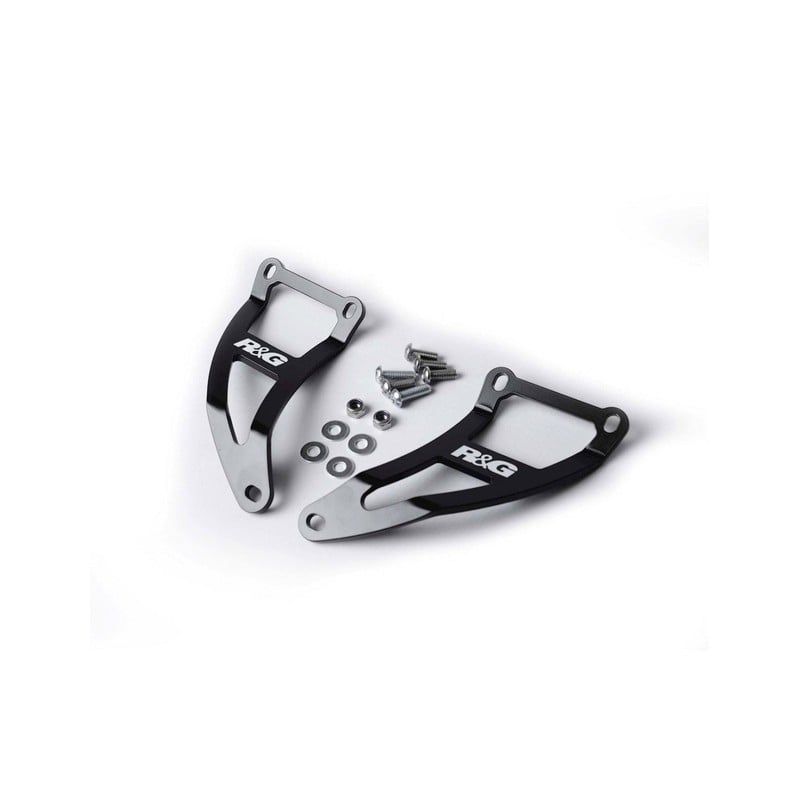 TH0027BK R&G piastra per aggancio cinghie - coppia, KTM 790 Adventure '19- / 890 Adventure '20-'22 /