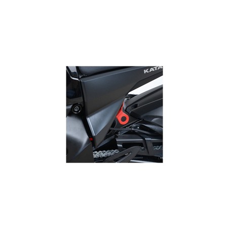 TH0028RE R&G piastra per aggancio cinghie - coppia, Suzuki Katana '19- - rossoSuzuki Katana Rosso 20