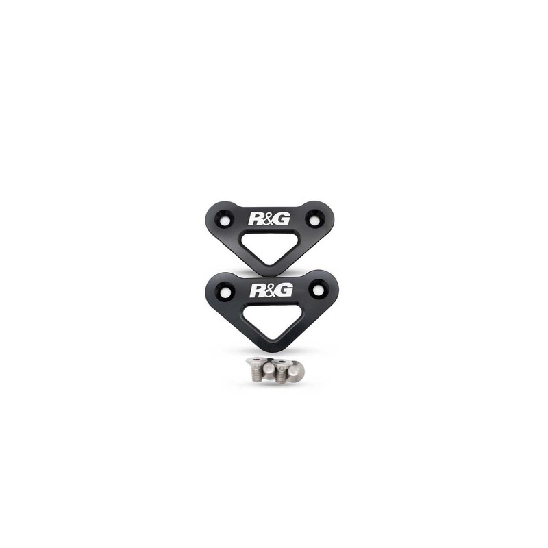 TH0034BK R&G piastra per aggancio cinghie - coppia, Aprilia RS660 '21- / 660 Tuono '21-Aprilia RS 66