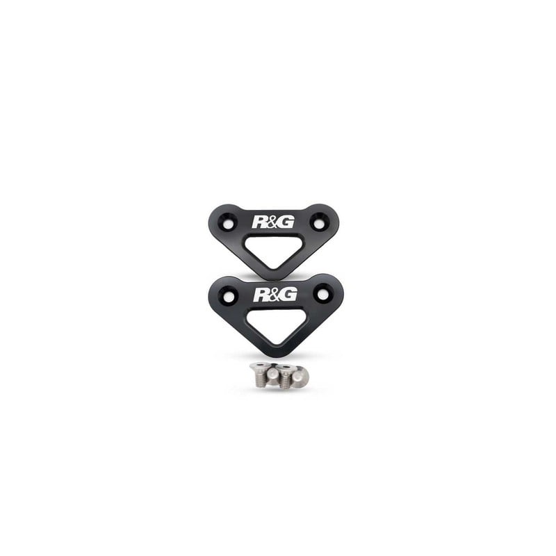 TH0044BK R&G piastra per aggancio cinghie - coppia Aprilia 660 Tuareg '22-Aprilia Tuareg 660 2022