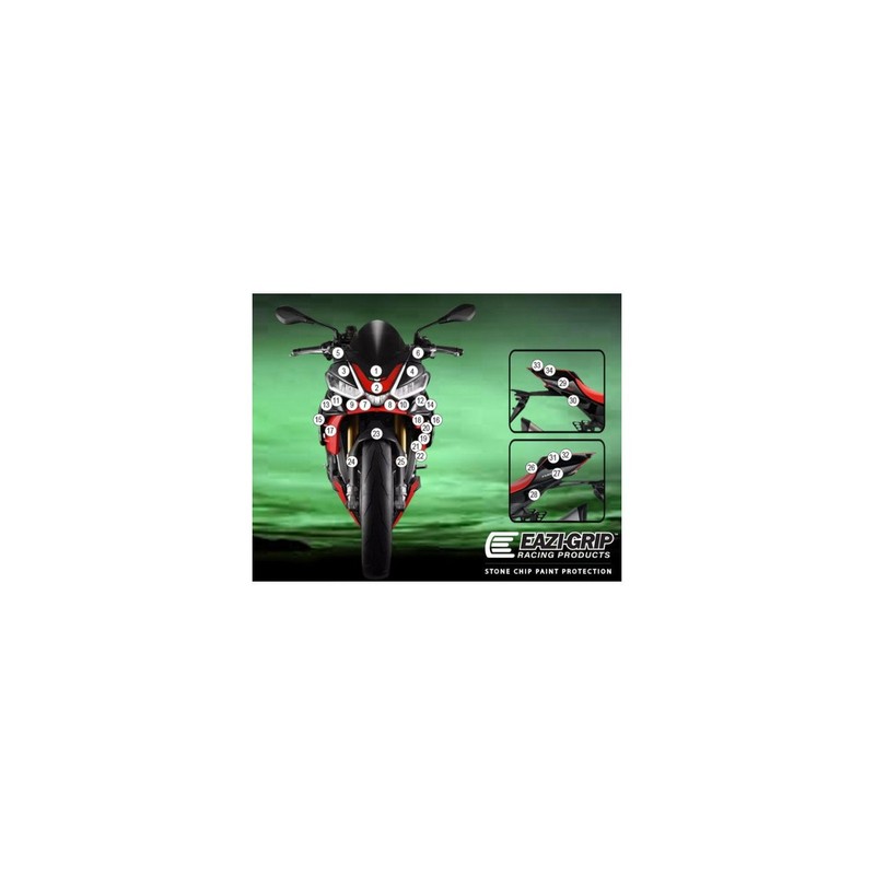 GUARDAPR011 Eazi-Guard pellicola protettiva carrozzeria (lucido) per Aprilia Tuareg 660 2025