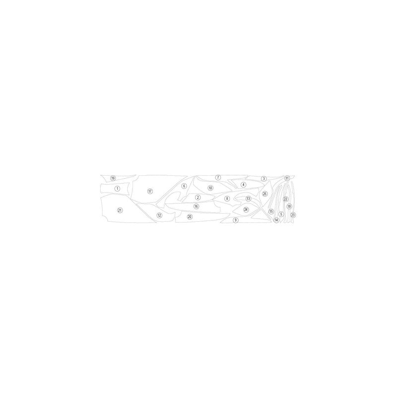 GUARDBMW015 Eazi-Guard pellicola protettiva carrozzeria (lucido) per BMW America GTL 1600 GRAND B K