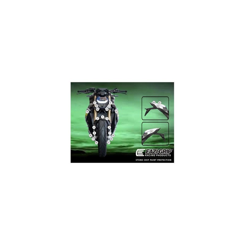 GUARDBMW022M Eazi-Guard pellicola protettiva carrozzeria (opaco) per BMW M 1000 RR 2025