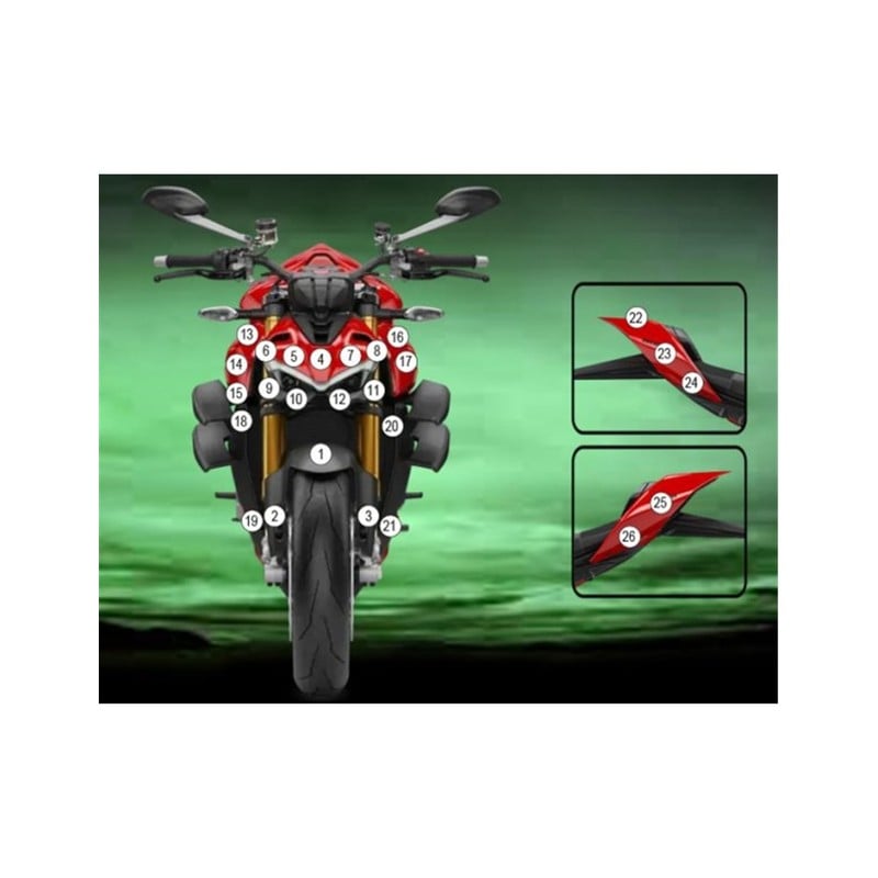 GUARDDUC022 Eazi-Grip protective film Ducati Streetfighter V4