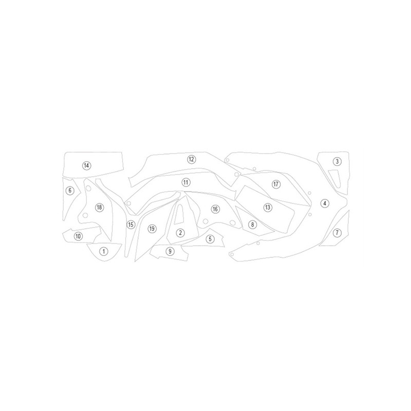 GUARDDUC023M Eazi-Grip protective film Ducati Panigale V4