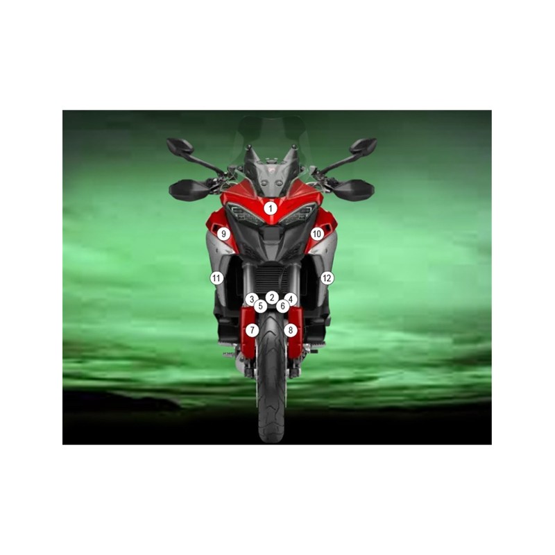 GUARDDUC026M Eazi-Grip protective film Ducati Multistrada V4 Rally
