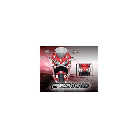 GUARDHON010M Eazi-Guard pellicola protettiva carrozzeria (opaco) per Honda Africa CRF 1000 Adventure