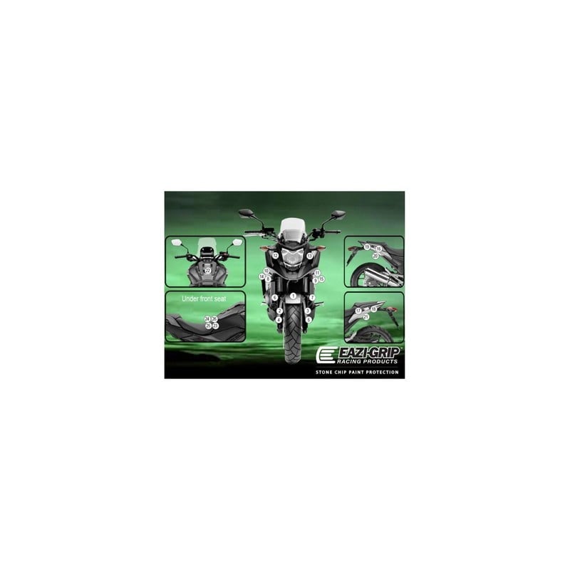 GUARDHON016M Eazi-Grip protective film Honda NC X 750