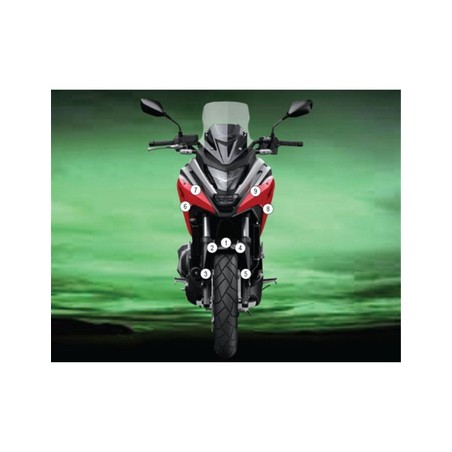 GUARDHON020 Eazi-Grip protective film Honda NC X 750