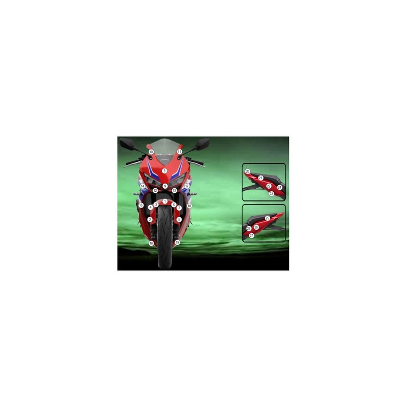 GUARDHON027 Eazi-Grip protective film Honda NC X 750