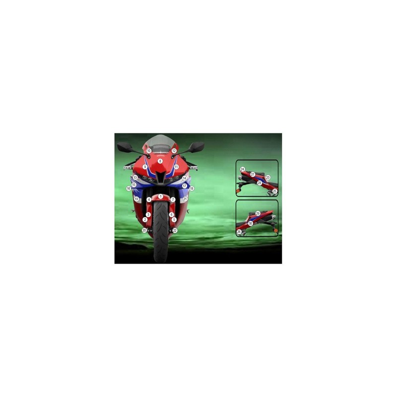 GUARDHON027 Eazi-Grip protective film Honda NC X 750