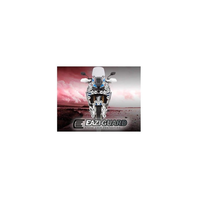 GUARDKAW009M Eazi-Guard pellicola protettiva carrozzeria (opaco) per Kawasaki VERSYS 650 2015-2017