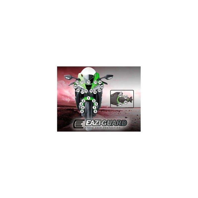 GUARDKAW012M Eazi-Grip protective film Kawasaki SX Z 1000