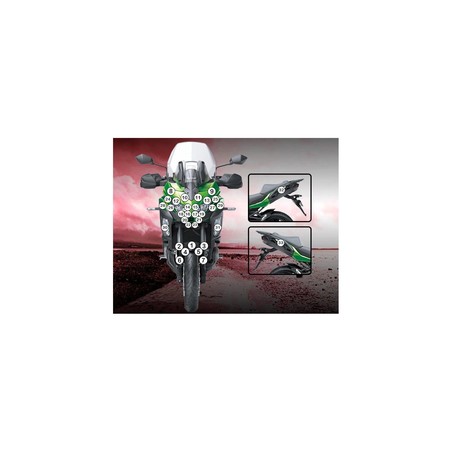 GUARDKAW035M Eazi-Grip protective film Kawasaki VERSYS 1100