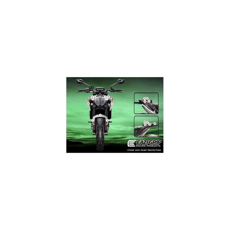GUARDKTM006 Eazi-Grip protective film KTM 890 Duke R