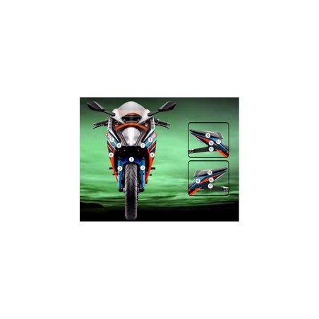 GUARDKTM010M Eazi-Guard pellicola protettiva carrozzeria (opaco) per KTM 125 200 390 RC RC RC 2022