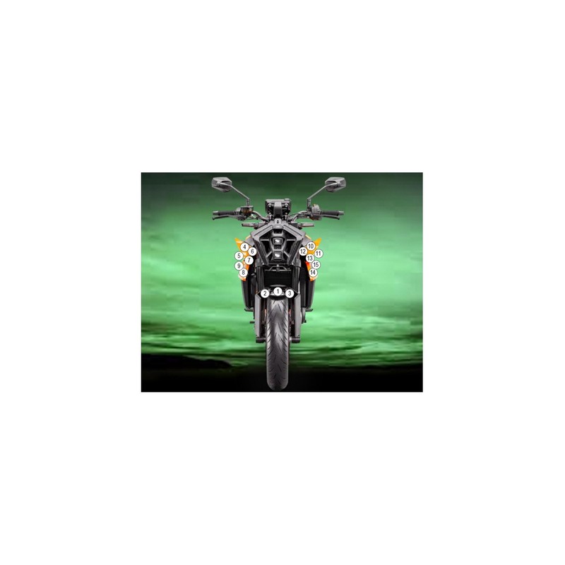 GUARDKTM013M Eazi-Guard pellicola protettiva carrozzeria (opaco) per KTM 990 RC R 2026