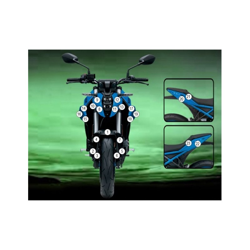 GUARDSUZ007M Eazi-Grip protective film Suzuki GSX 8 S