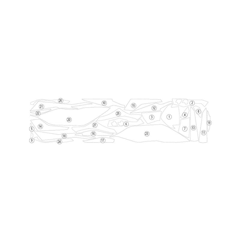 GUARDSUZ008M Eazi-Grip protective film Suzuki GSX GX S 1000