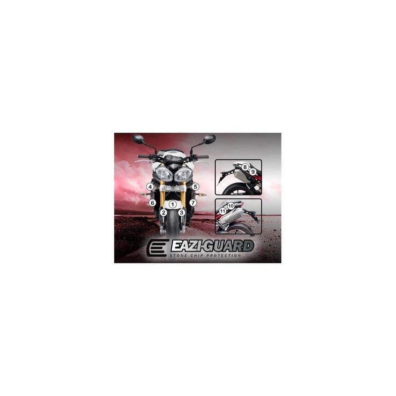 GUARDTRI001M Eazi-Grip protective film Triumph Speed 1050 Triple