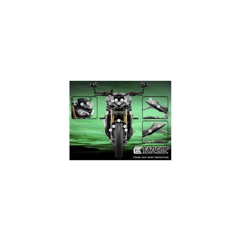 GUARDTRI007M Eazi-Grip protective film Triumph Speed RS 1200 Triple