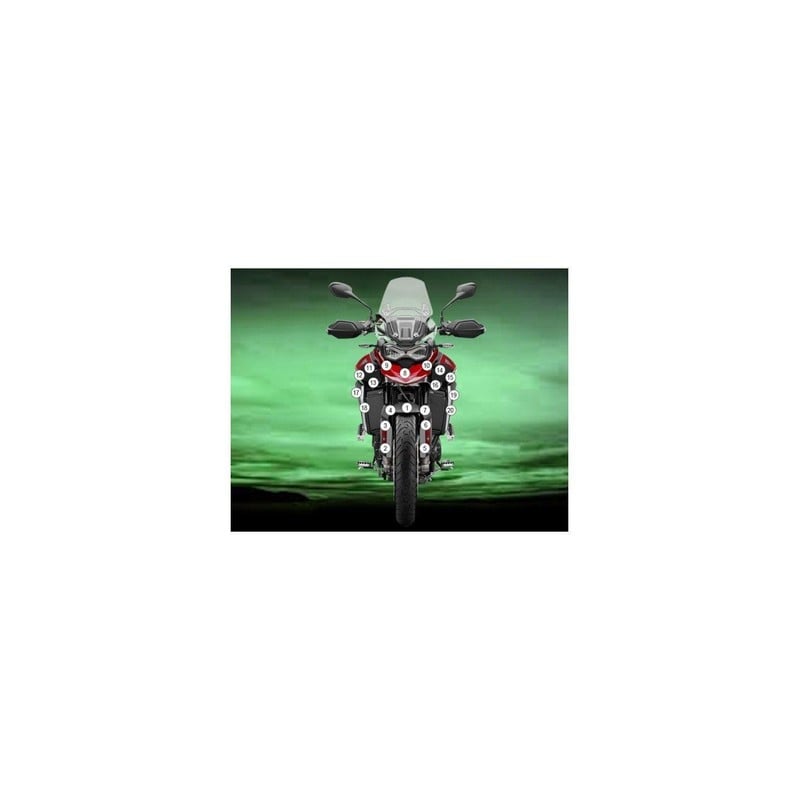 GUARDTRI018 Eazi-Grip protective film Triumph Tiger GT GT Pro 900