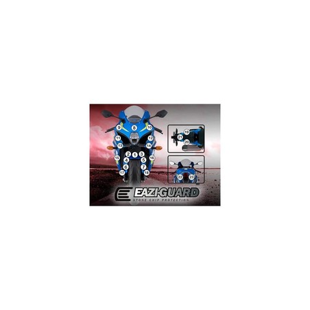 GUARDYAM002M Eazi-Guard pellicola protettiva carrozzeria (opaco) per Yamaha YZF R25 R3 2015-2018